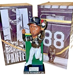 Luis Robert Jr. Bobblehead Chicago White Sox SGA Wintrust Chicago Bank